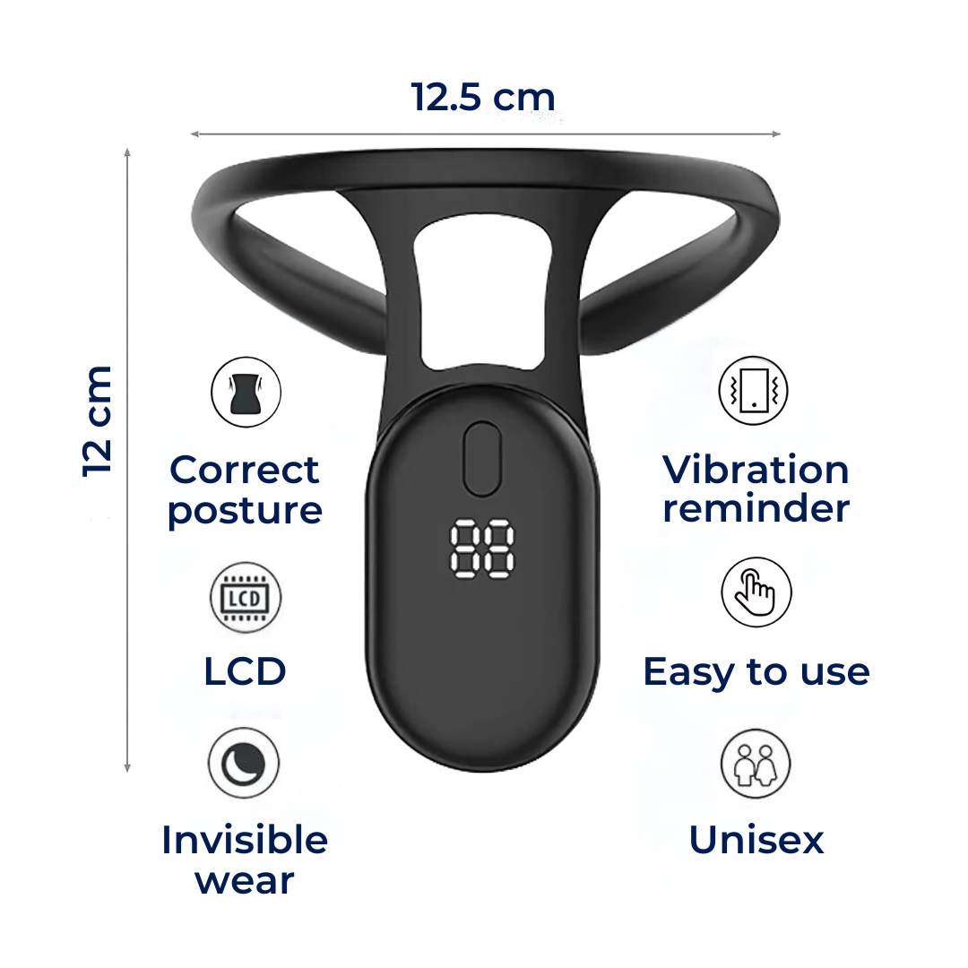 Posture Corrector for Neck and Back Support with Real-Time Feedback
