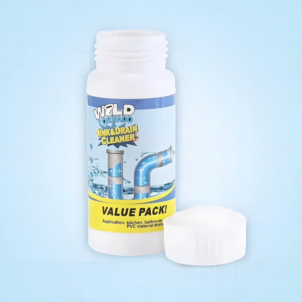 Powerful Drain Cleaner for Unclogging Pipes and Drains