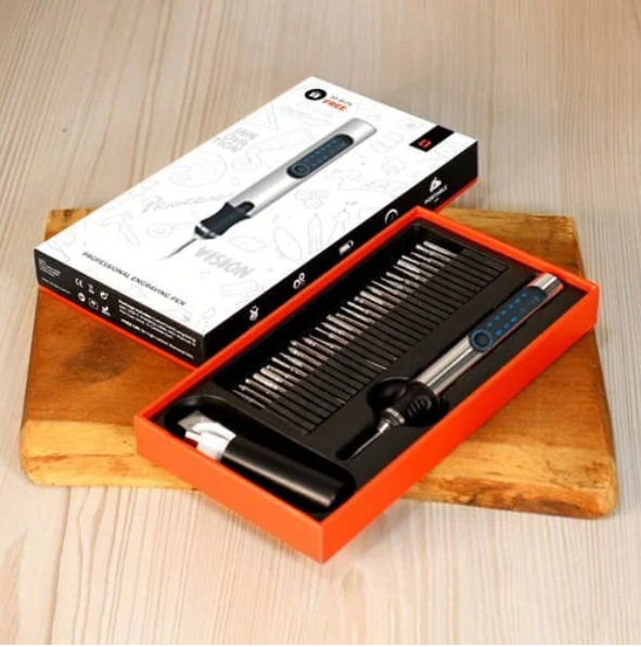 Precision Engraving Pen with 30 Bits