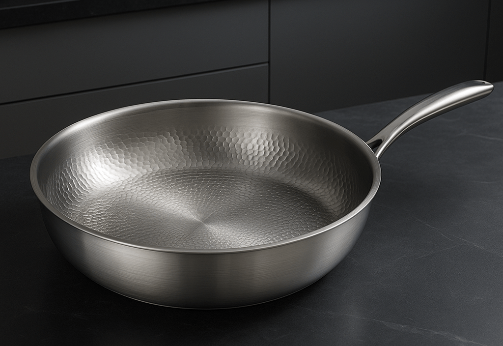 Premium Titanium Frying Pan for All Cooktops - Cook Healthier and Longer