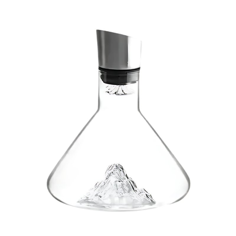Premium Wine Decanter – Lead-Free Crystal with Quick Aeration & Filtration for Enhanced Flavor