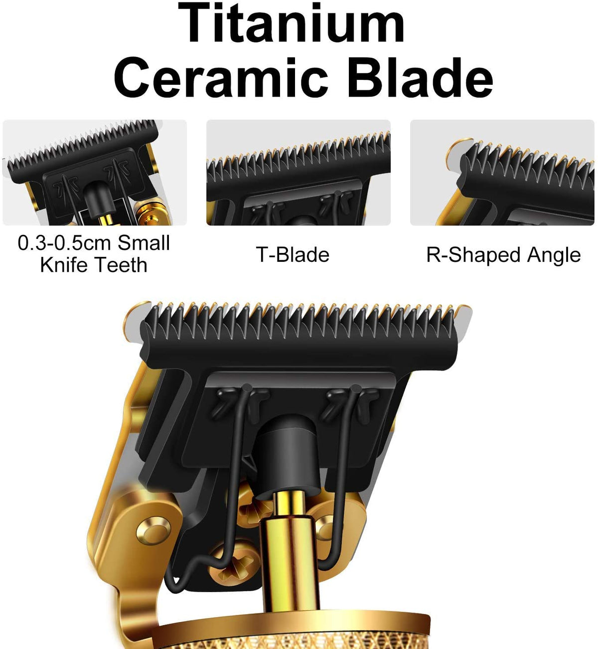 Professional Hair Clipper with T-Blade