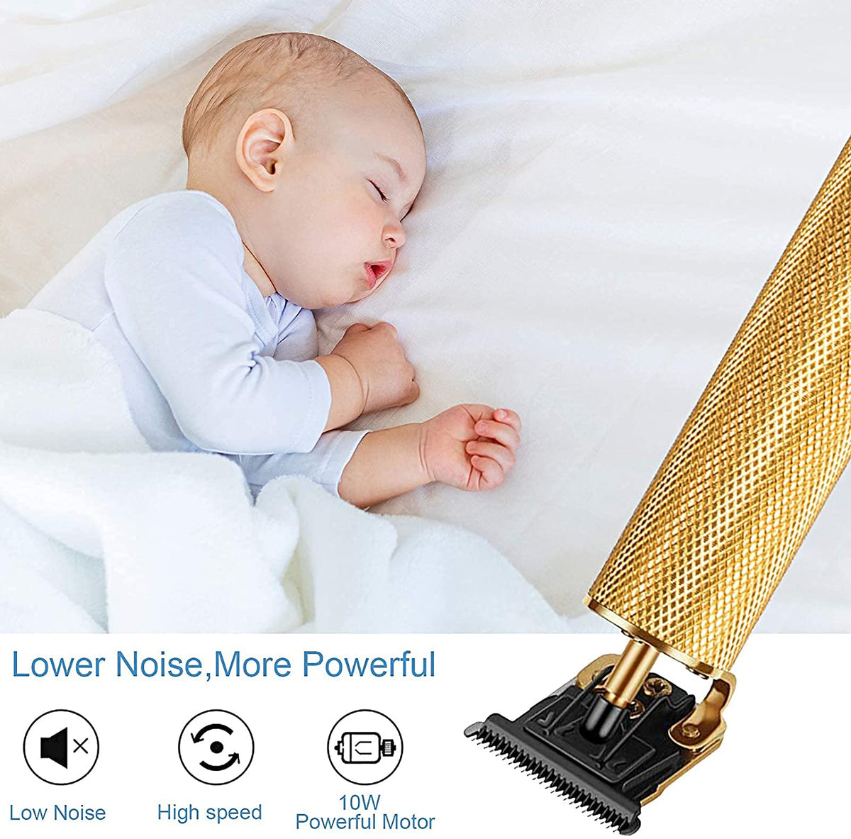 Professional Hair Clipper with T-Blade