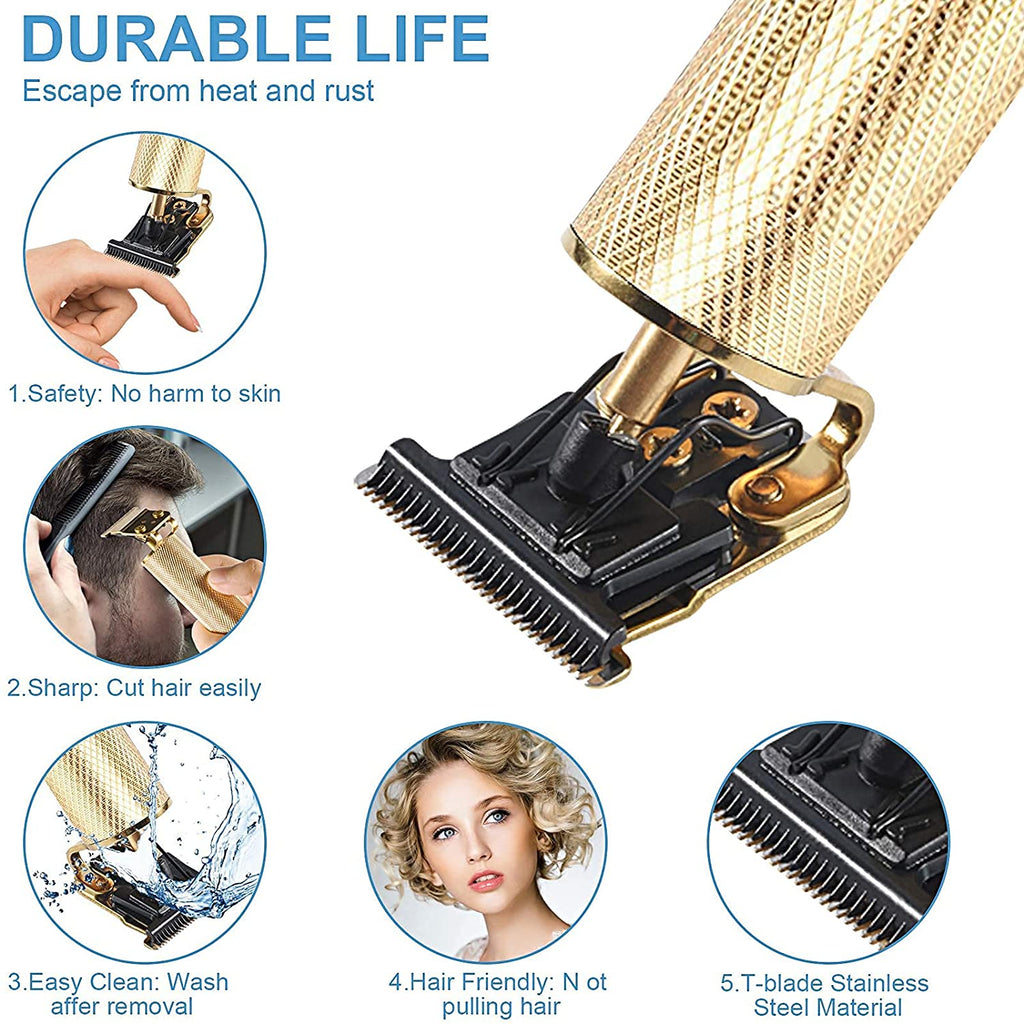 Professional Hair Clipper with T-Blade