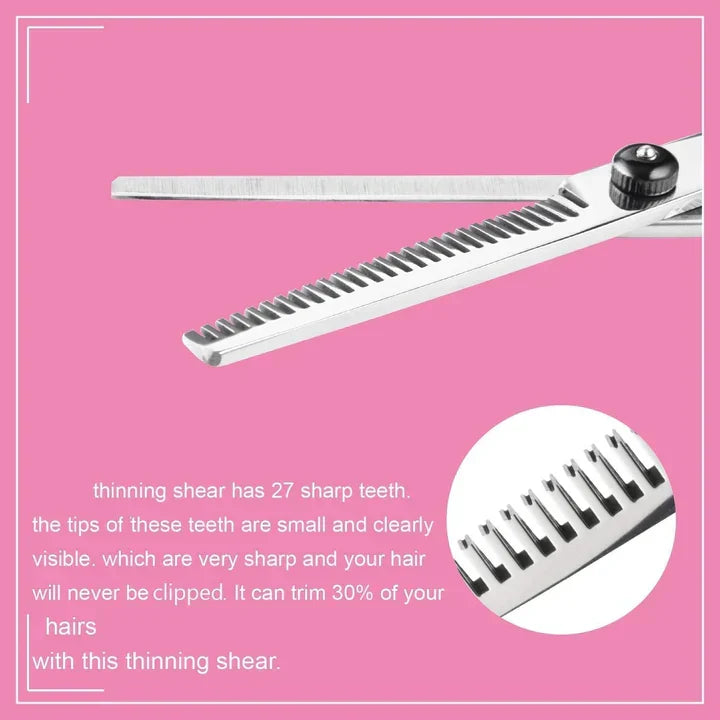 Professional Hair Cutting & Thinning Scissors Set – Salon-Quality Styling Kit