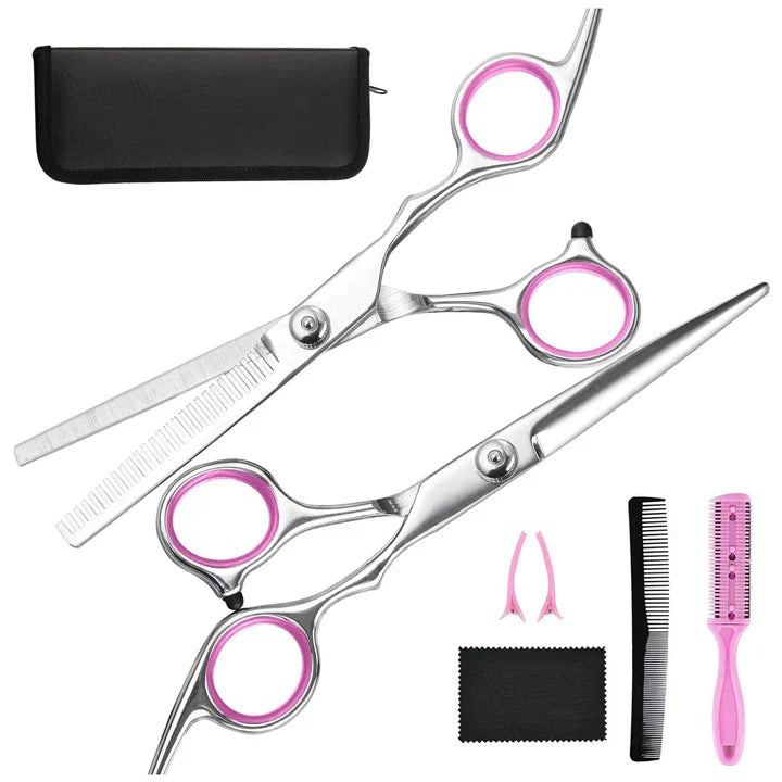 Professional Hair Cutting & Thinning Scissors Set – Salon-Quality Styling Kit