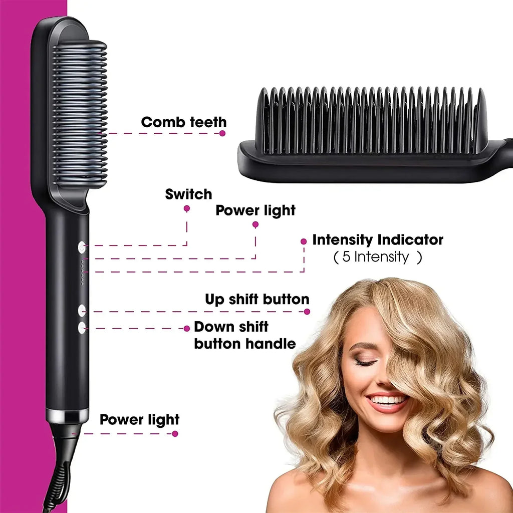 Professional Hair Straightener with Fast Heating