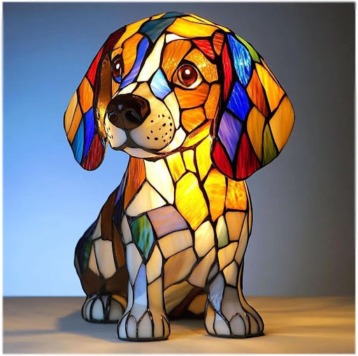Psineo – LED night lamp with a dog | cozy atmosphere