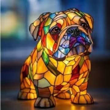 Psineo – LED night lamp with a dog | cozy atmosphere