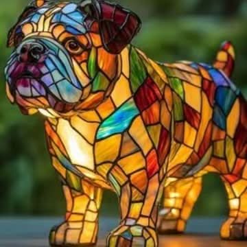 Psineo – LED night lamp with a dog | cozy atmosphere