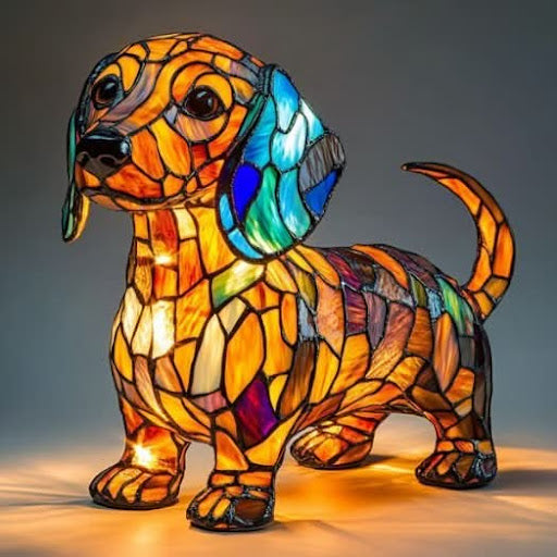 Psineo – LED night lamp with a dog | cozy atmosphere