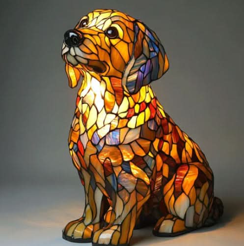 Psineo – LED night lamp with a dog | cozy atmosphere