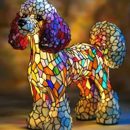 Psineo – LED night lamp with a dog | cozy atmosphere