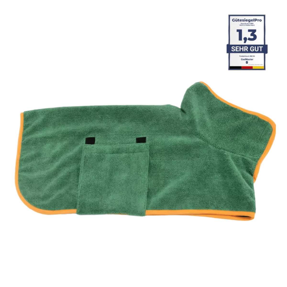 Quick-Dry Dog Coat for Comfort After Walks & Baths