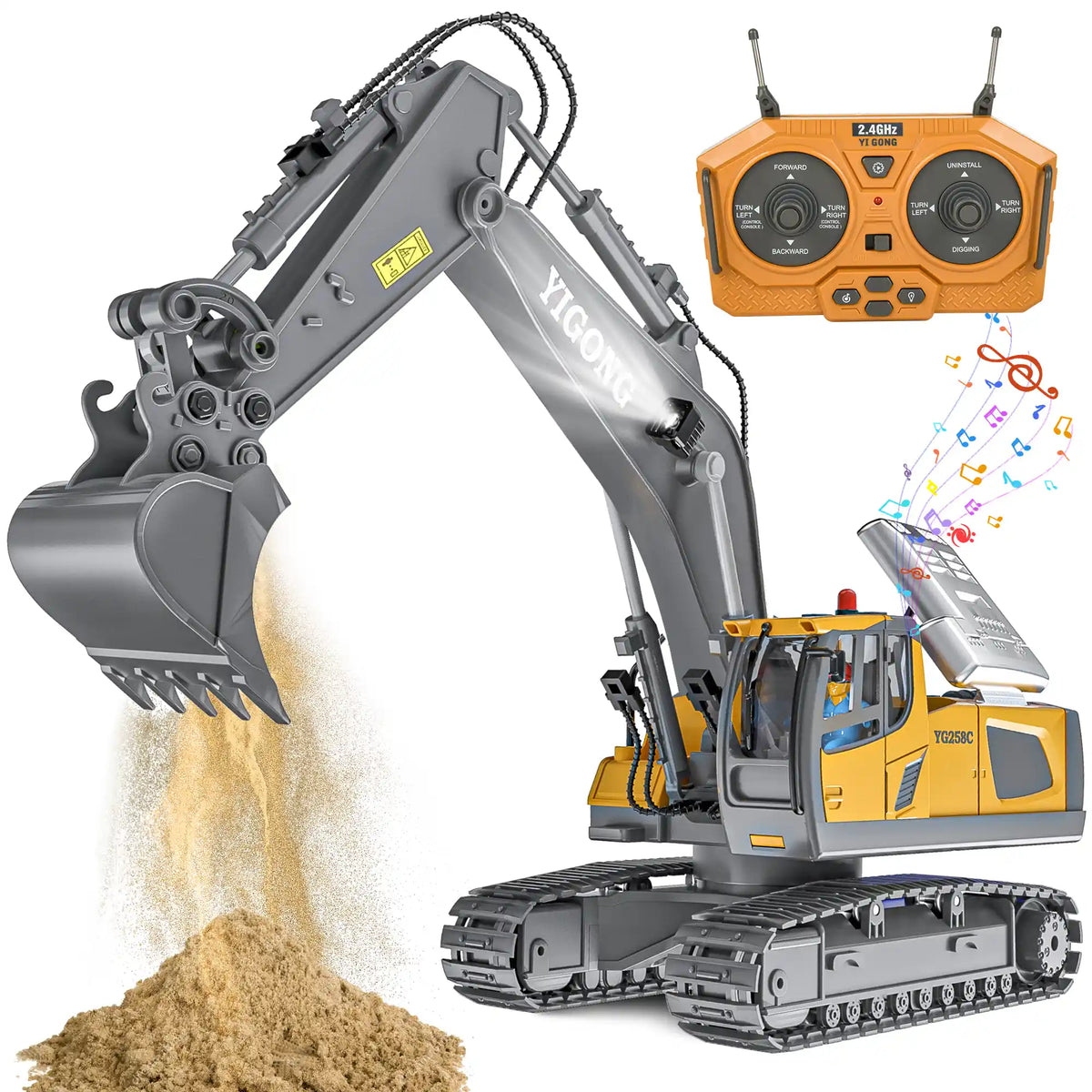 4-Vehicle RC Construction Set