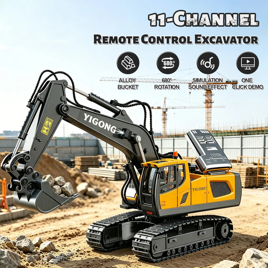 4-Vehicle RC Construction Set