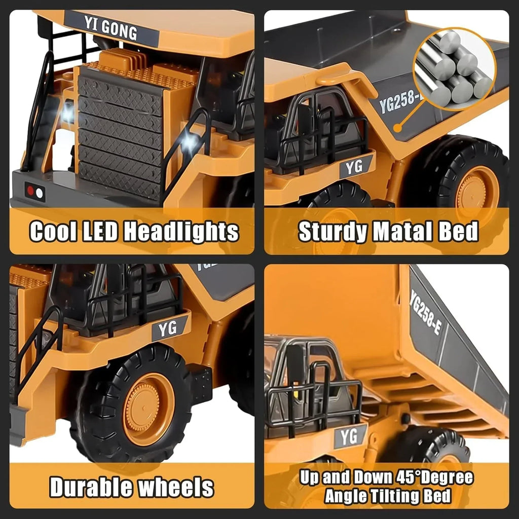 4-Vehicle RC Construction Set