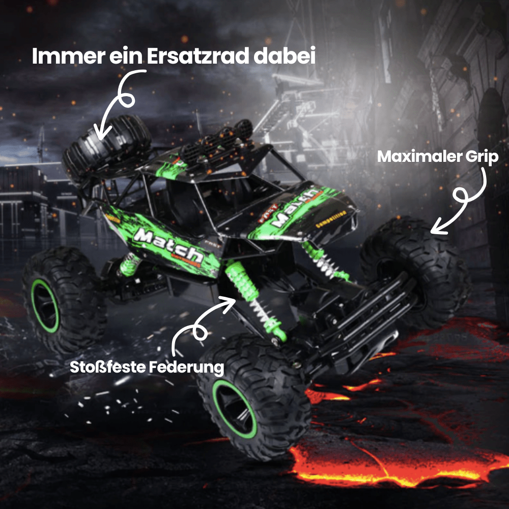 RC Monster Truck with 4x4 Drive & Impact Protection for Any Terrain