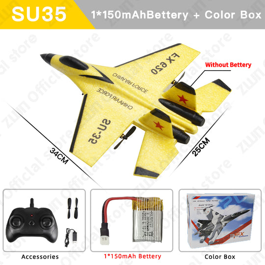 RC Plane SU35 with LED Lights