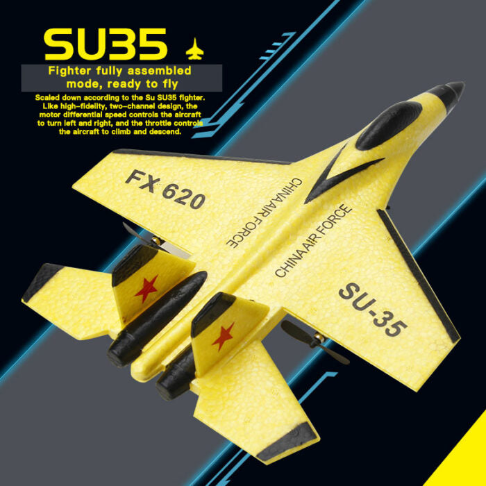 RC Plane SU35 with LED Lights