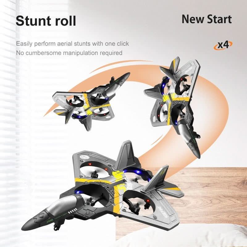 RC Stunt Airplane with 360° Tricks – Beginner-Friendly Remote Control Plane