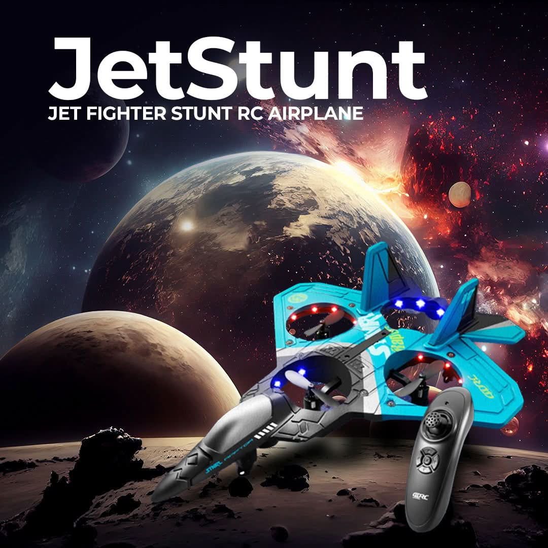 RC Stunt Airplane with 360° Tricks – Beginner-Friendly Remote Control Plane