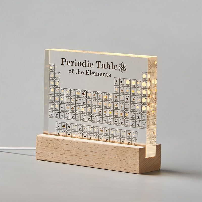 Real Elements Periodic Table Display