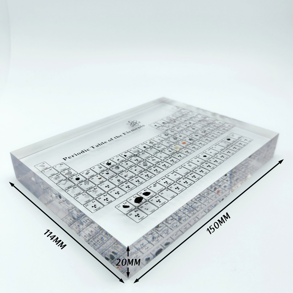 Real Elements Periodic Table Display