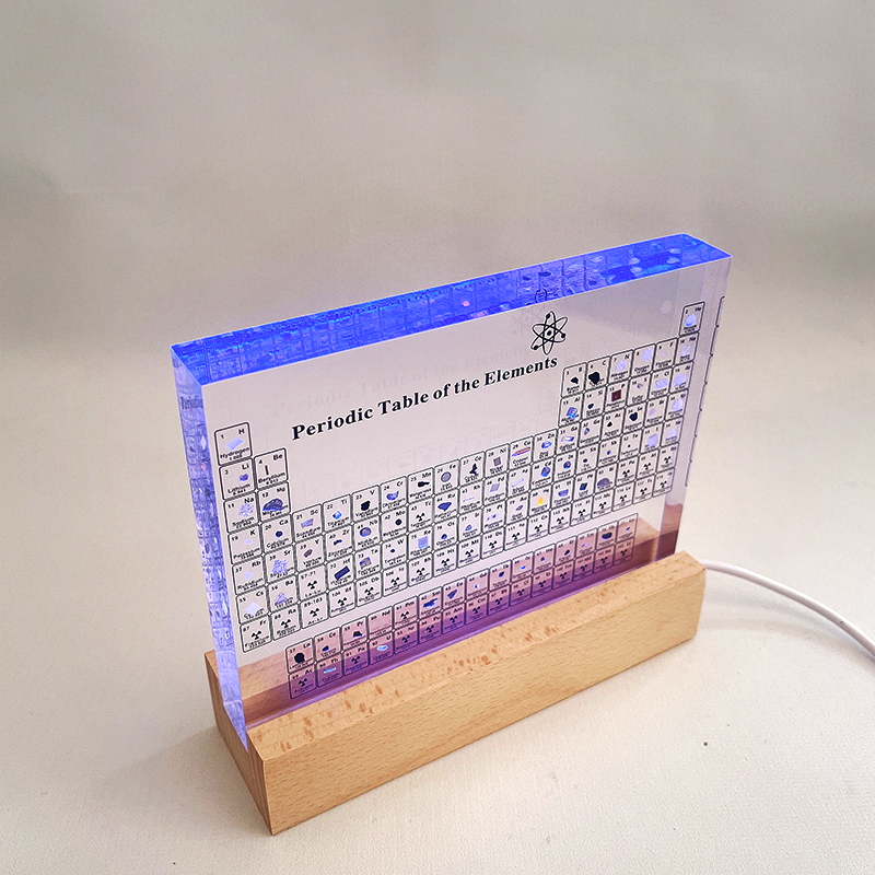 Real Elements Periodic Table Display