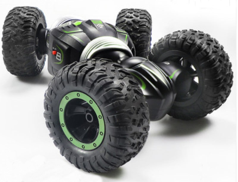 Rechargeable 4WD Stunt RC Car with All-Terrain Rubber Tires