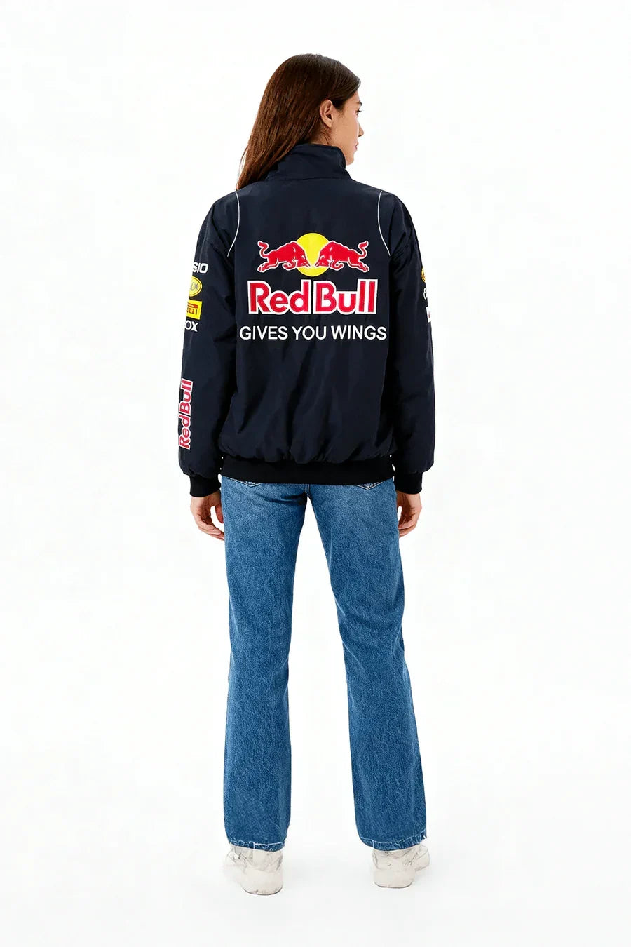 Red Bull Racing F1 Vintage Jacket – Unisex – Retro