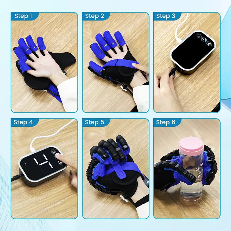 Rehabilitation Robot Glove – Adjustable Speed, Ergonomic Design for Post-Stroke Recovery & Motor Skill Enhancement