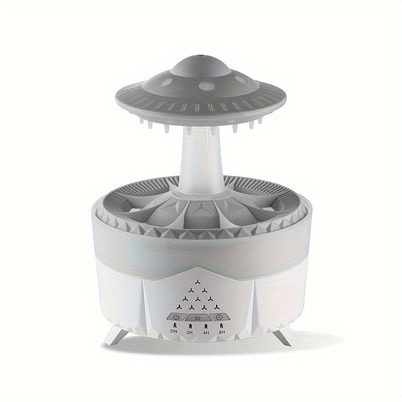 Relaxing Raindrop Aromatherapy Essential Oil Diffuser with LED Light & Humidifier