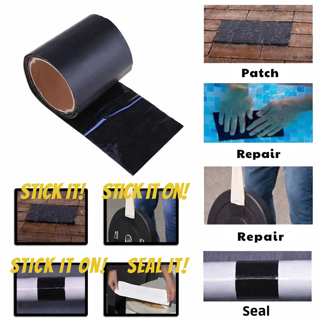 Reparaturband | Extra Stark | Sofort Dicht & Wetterfest | AquaPatch