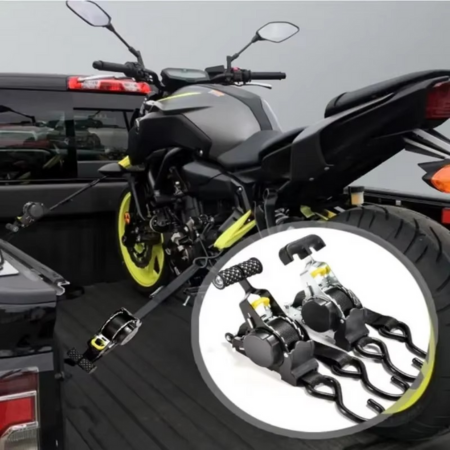 Retractable Ratchet Straps – Fast, Secure, and Tangle-Free Tie-Down Solution