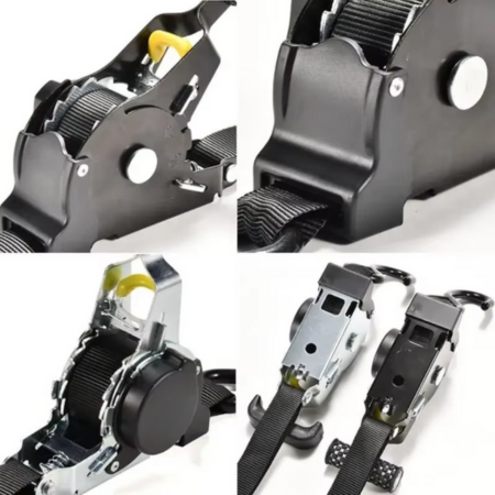Retractable Ratchet Straps – Fast, Secure, and Tangle-Free Tie-Down Solution