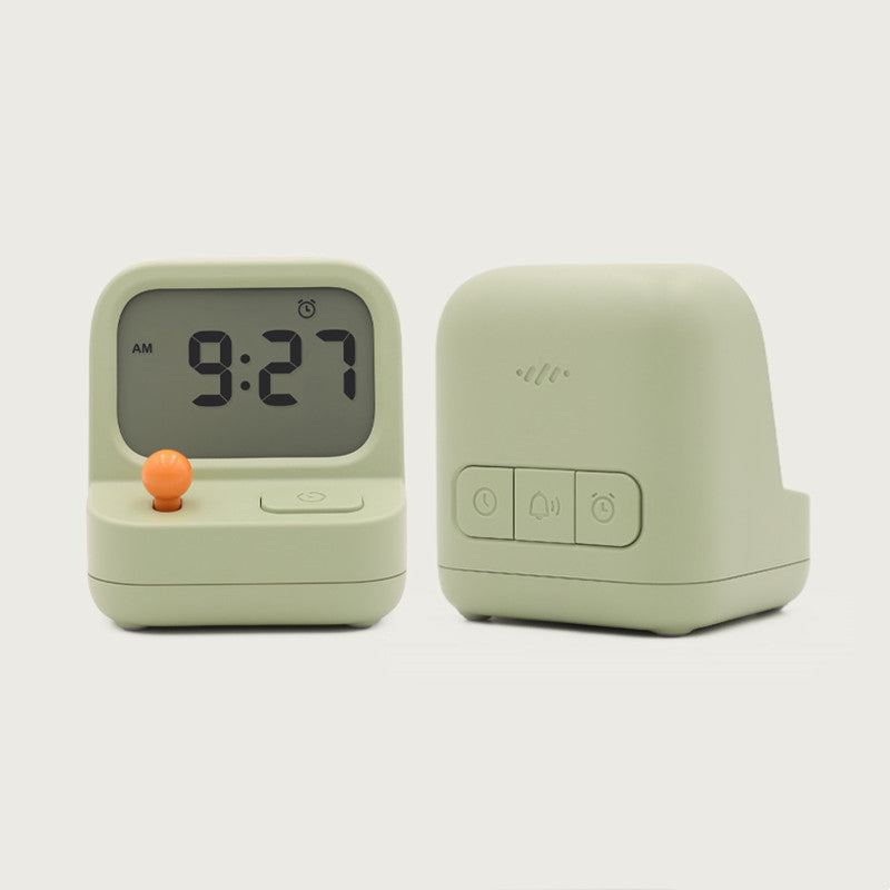 Retro Game Console Alarm Clock with Timer and Joystick