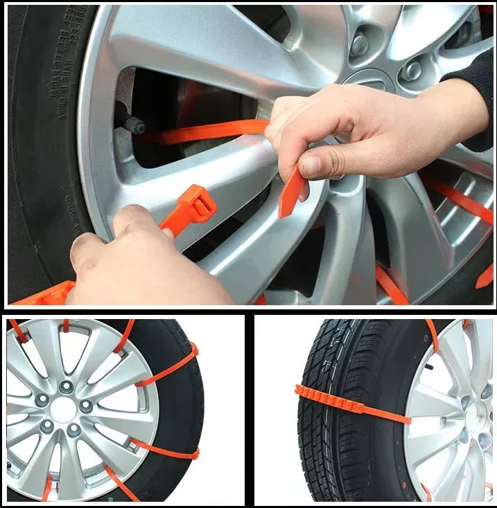 Reusable Anti Snow Chains Of Car