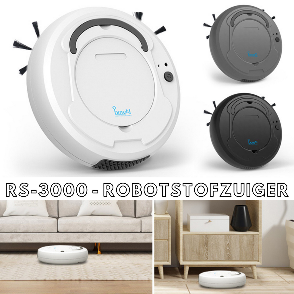 RS-3000 Robot Vacuum Cleaner – 3-in-1 Smart Automatic Vacuum for Every Home