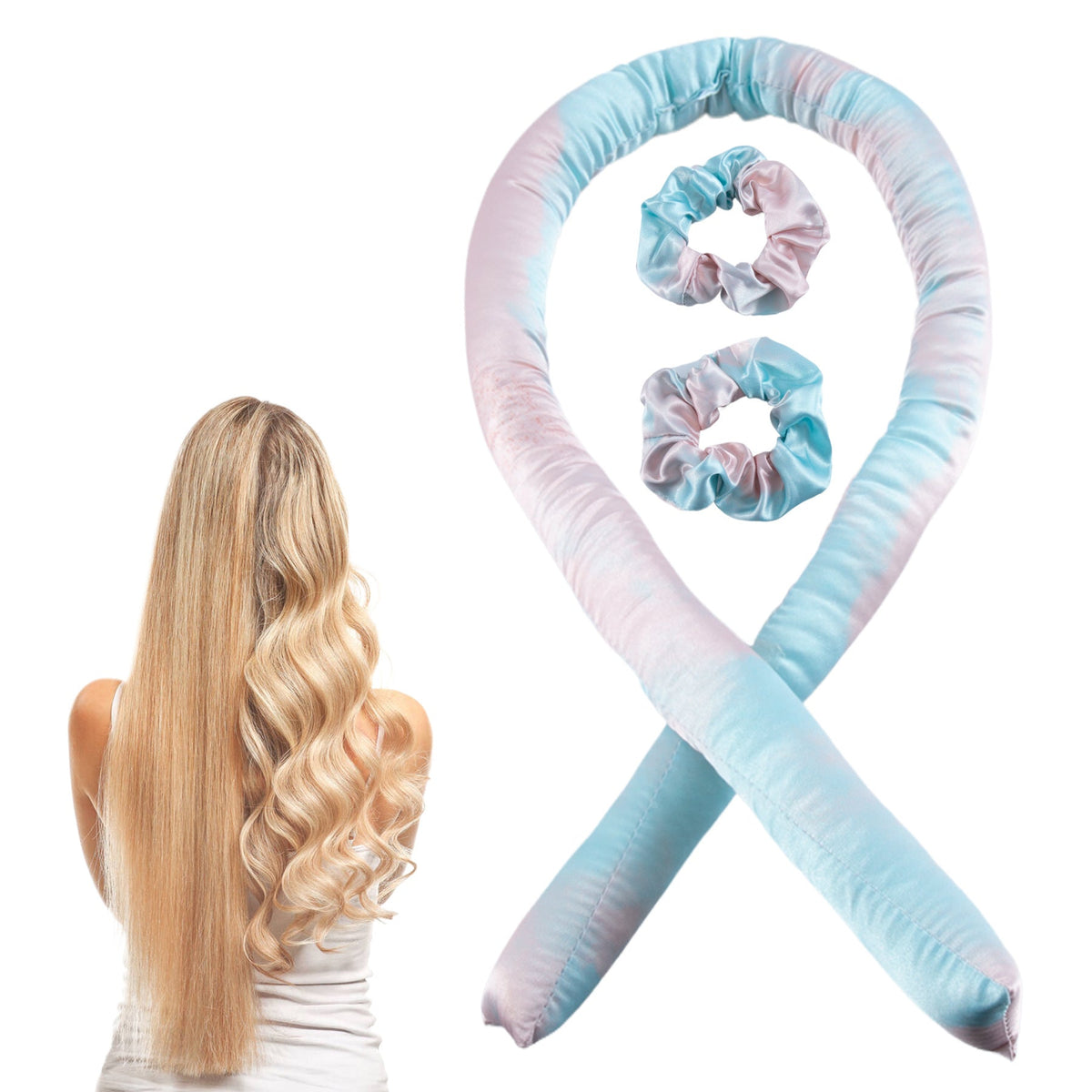 Satin Headband and Scrunchies Set