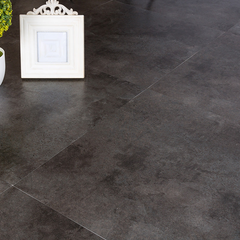 Scratch-resistant waterproof peel and stick vinyl floor tiles