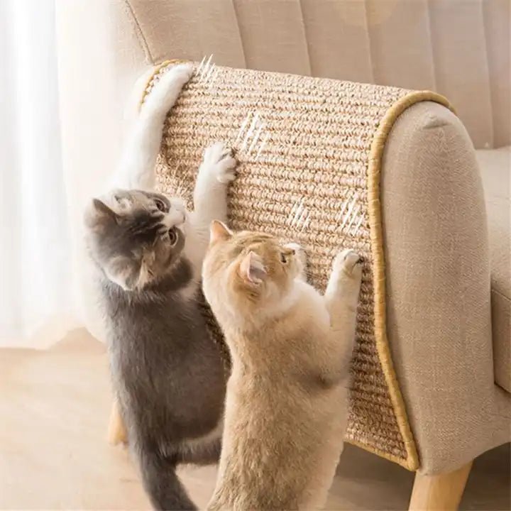 ScratchJoy Modern Cat Scratching Post for Claw Care & Play