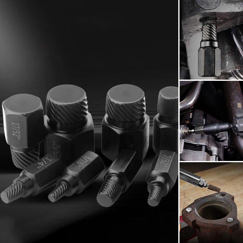 Screw and Bolt Extractor Set – 10-Piece Damaged Fastener Removal Kit