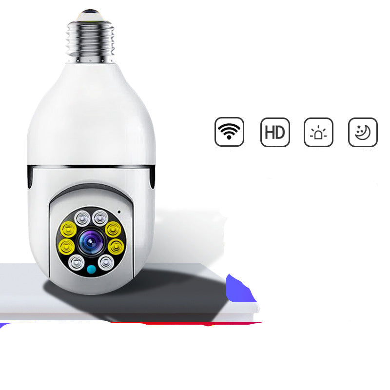 Security Camera with Remote Access and Integrated Light 1080p