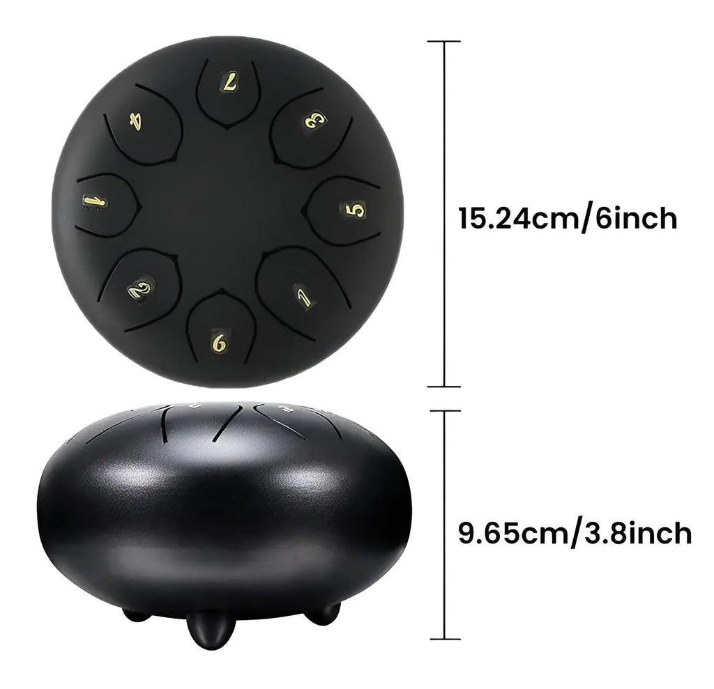 SerenityRain Steel Tongue Drum
