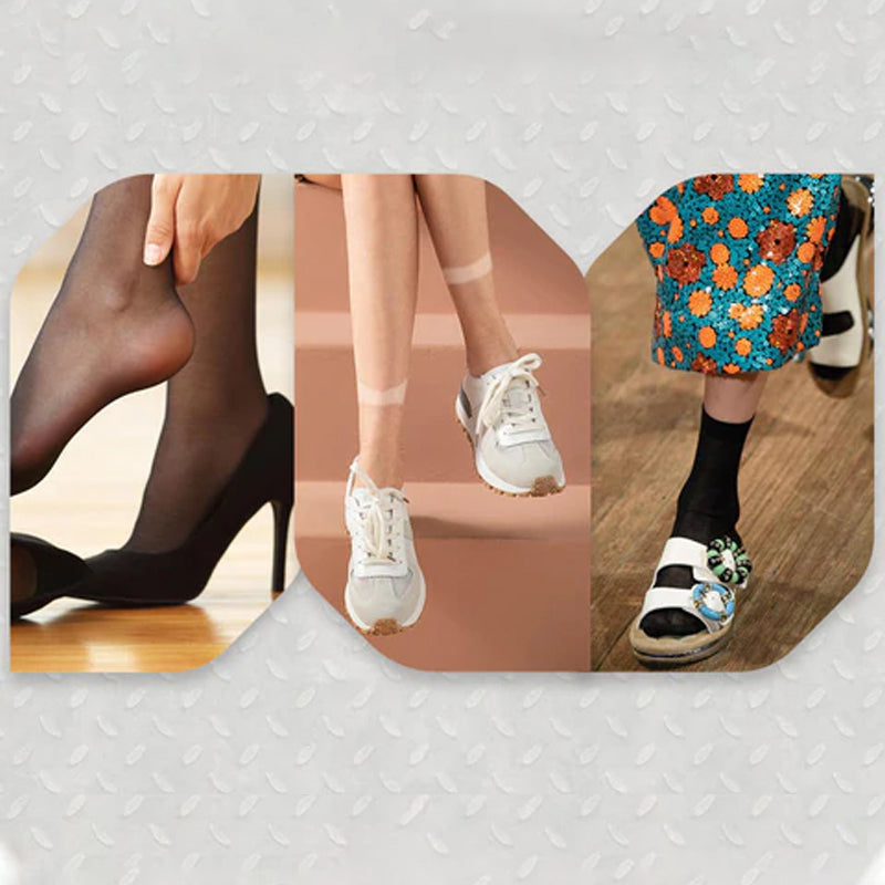 Sheer Ankle Socks for Women (10 Pairs)