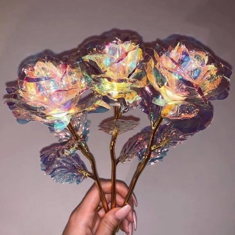Shiny Sleeping Rose Valentine's Day Gift