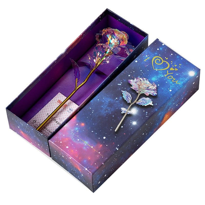 Shiny Sleeping Rose Valentine's Day Gift
