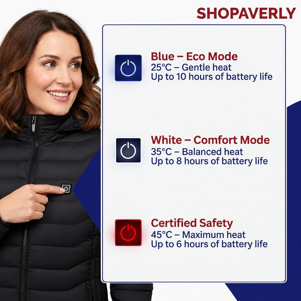Shopaverly X Women's Heated Jacket