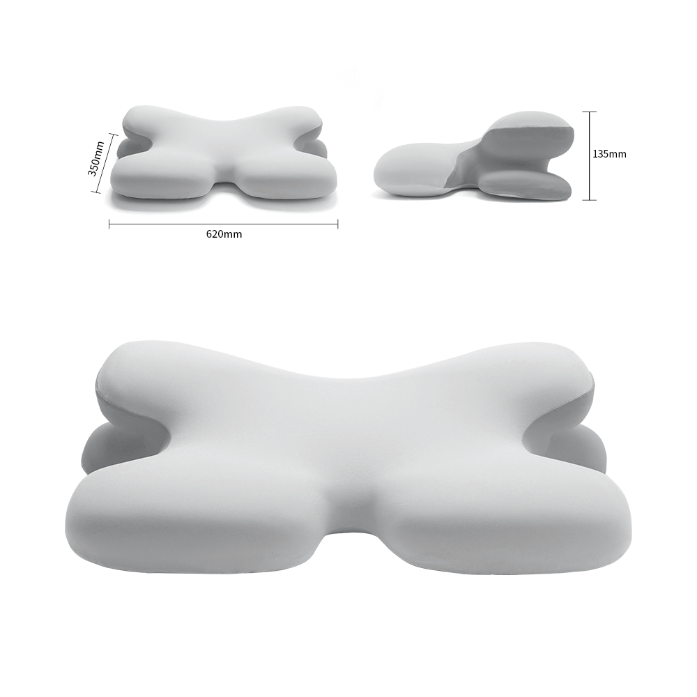 Side Sleeper Pillow – Ergonomic Memory Foam for Neck Pain Relief & Comfortable Sleep